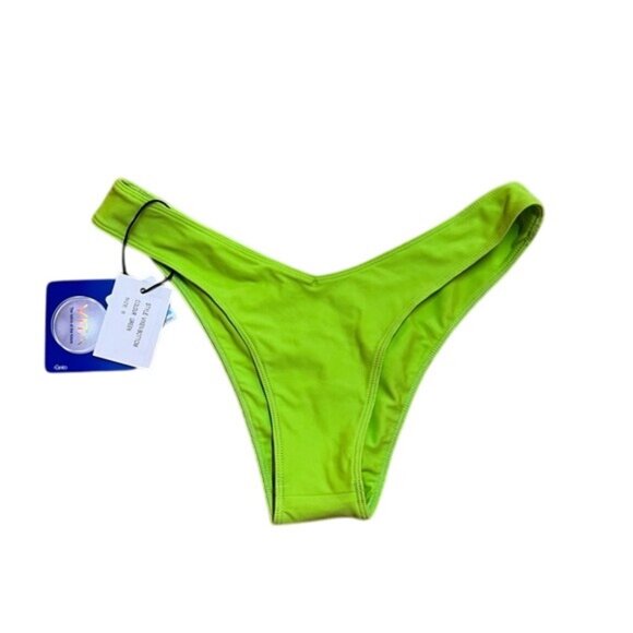 Bamba Swim VIXEN Bottoms in Lime - Picture 1 of 8